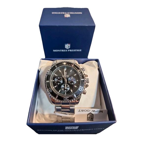 New Invicta Pro Diver Montres Prestige Quartz Watch Stainless SteelMPW-0087 52mm main image 7
